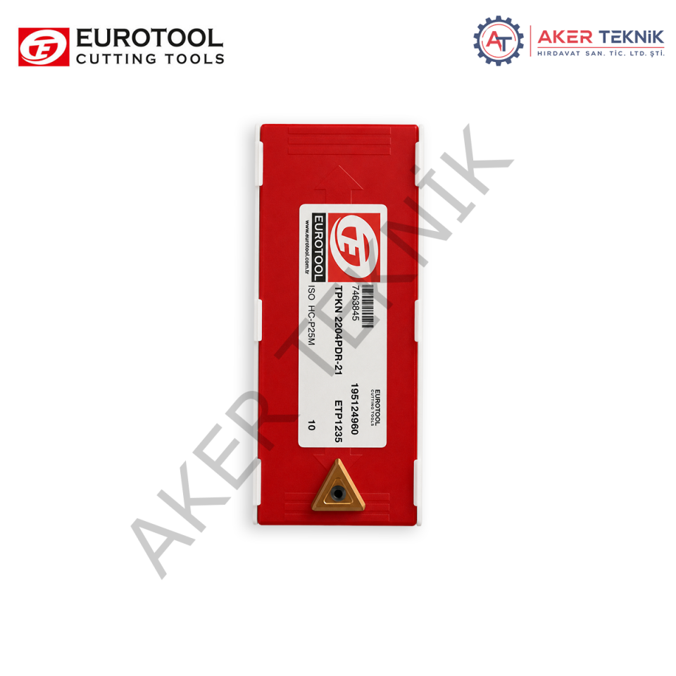 EUROTOOLS TPKN 2204PDR-21 ETP1215 KARBÜR FREZE UÇ
