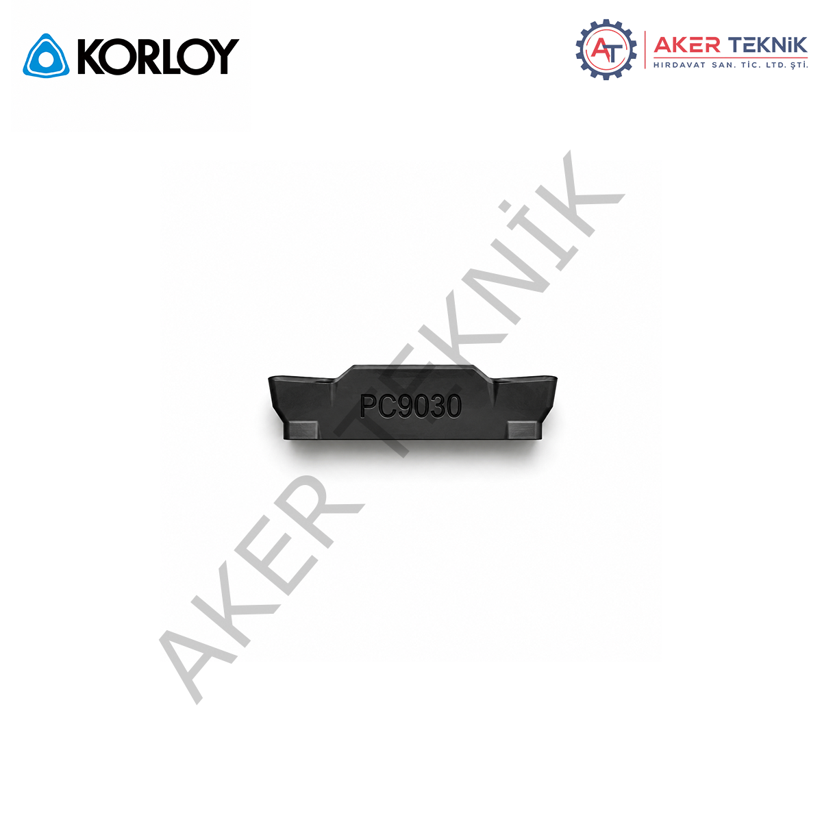 KORLOY MGMN400-G PC9030 KARBÜR FREZE UCU