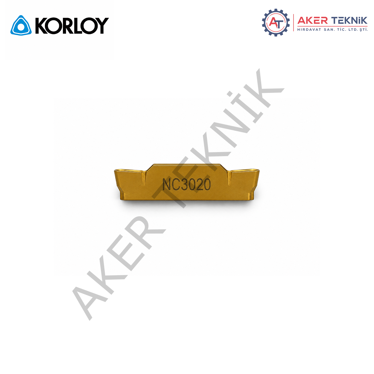 KORLOY MGMN400-M NC3020 KANAL AÇMA ELMASI