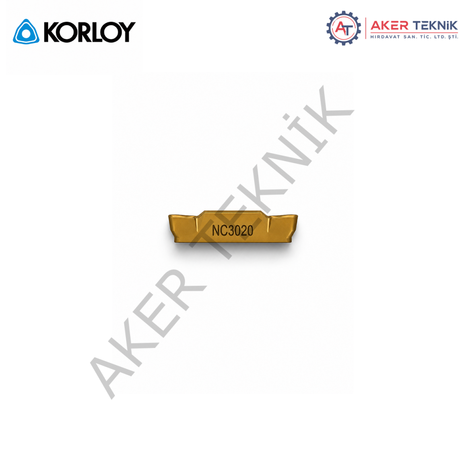 KORLOY MGMN500-M NC3020 5 mm kanal açma ucu