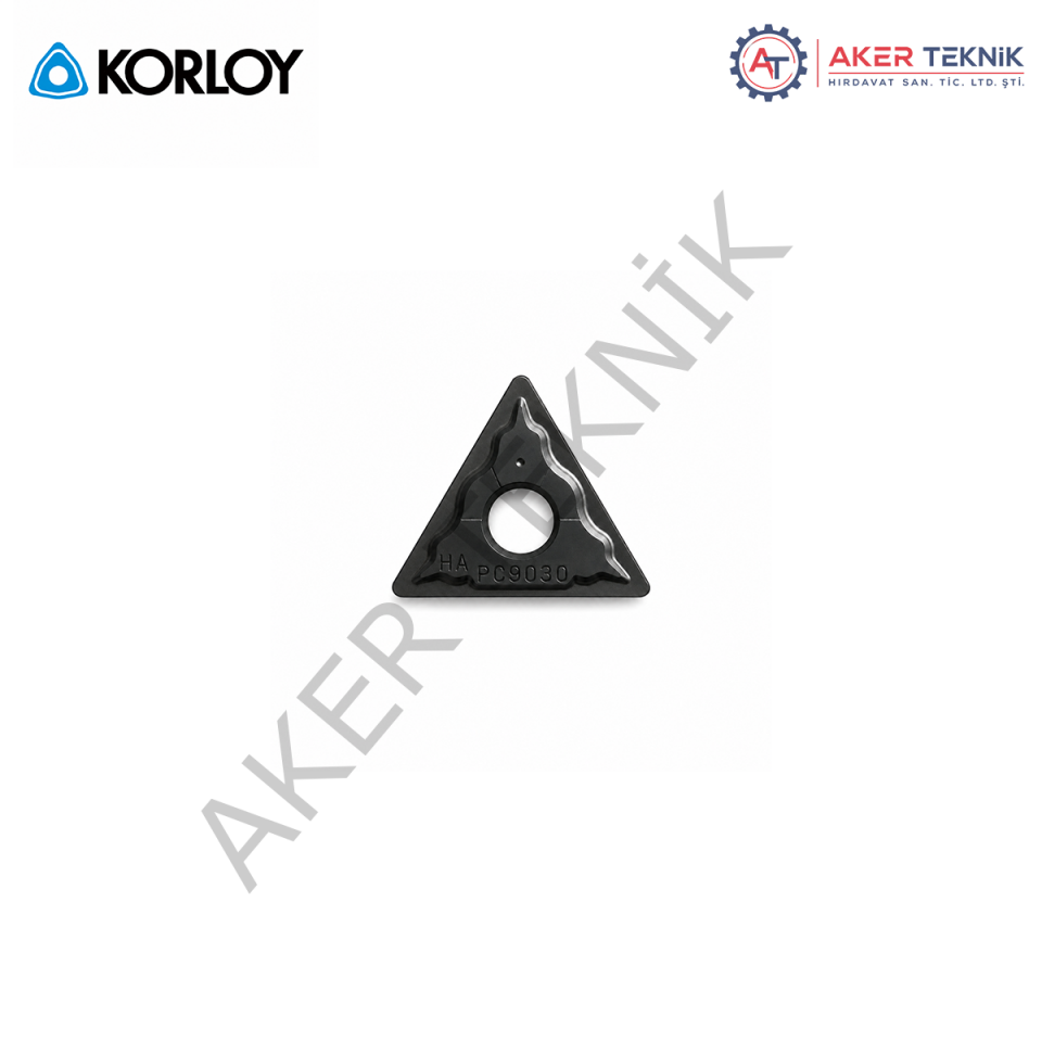 KORLOY TNMG220408-PC9030 Paslanmaz Çelik Freze Ucu