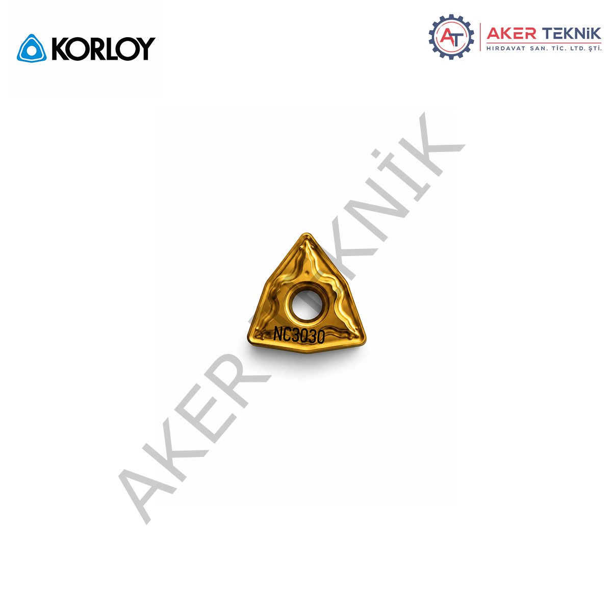 KORLOY WNMG080408-HM NC3030 ÇELİK TORNA UCU