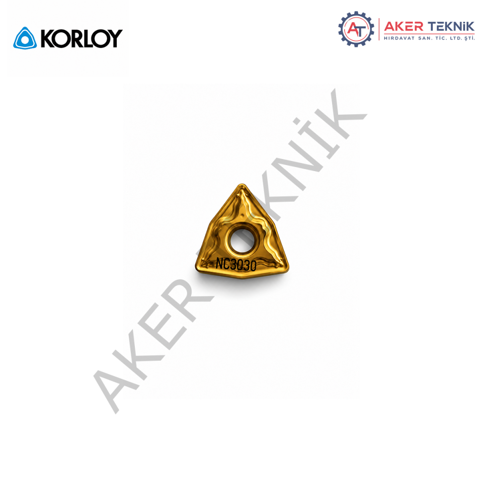 KORLOY WNMG080408-HM NC3030 ÇELİK TORNA UCU
