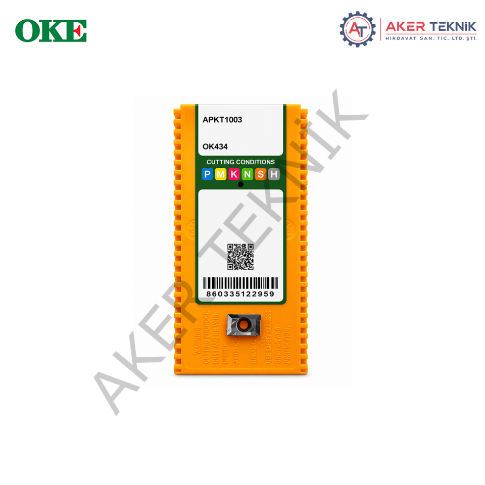 OKE APKT1003 OK434 Alüminyum Freze Ucu