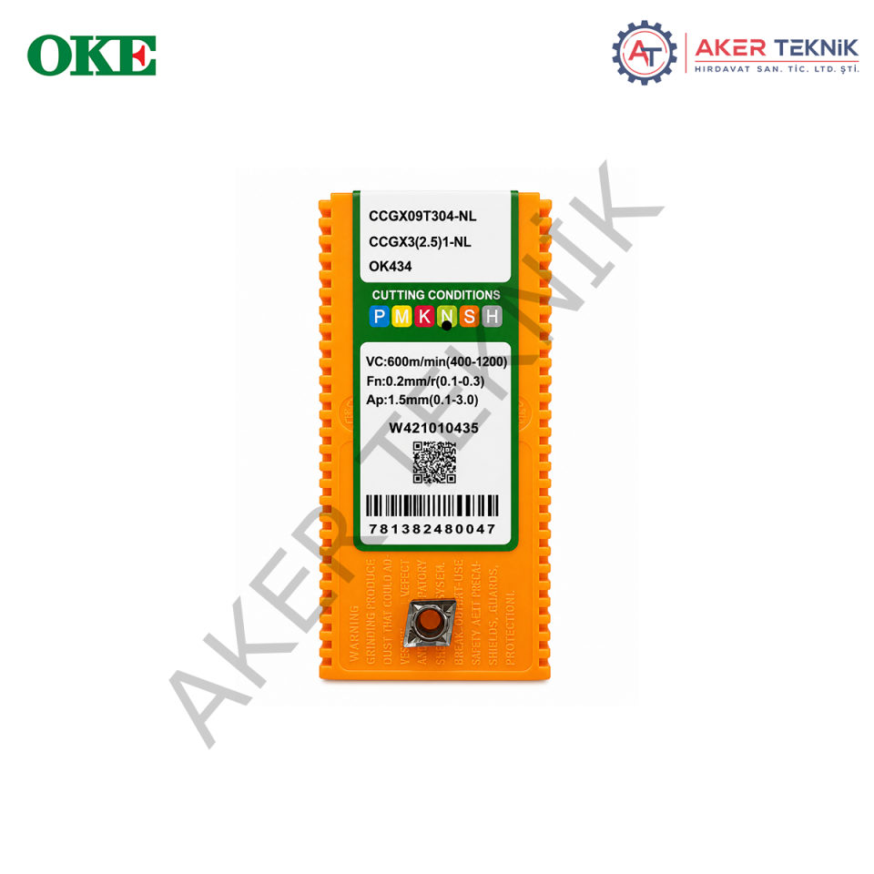 OKE CCGXT 09T304-NL OK434 TORNA UCU