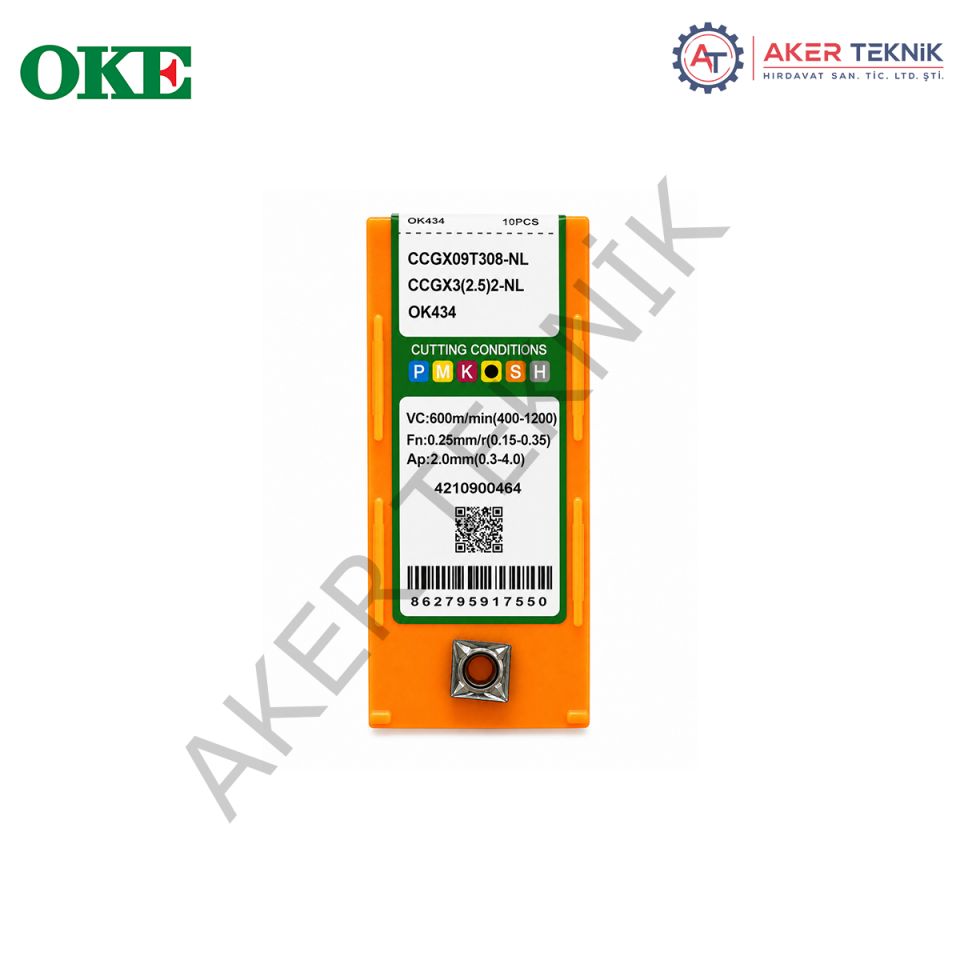 OKE CCGX09T308-NL OK434 CCGX Torna Ucu