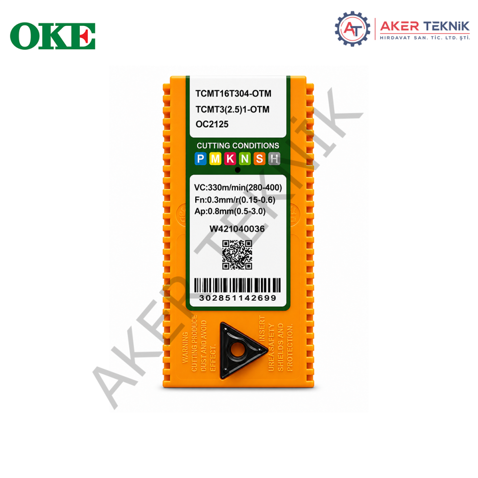 OKE TCMT16T304-OTM OC2125 TCMT TORNA UCU