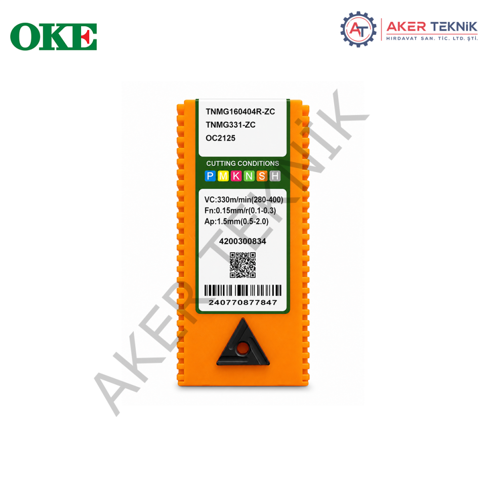 OKE TNMG160404R-ZC OC2125 TNMG TORNA UCU