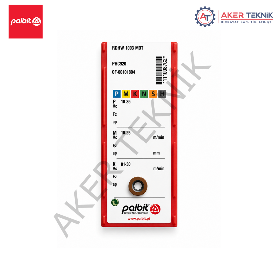 PALBİT RDHW 1003 MOT PHC920 YUVARLAK FREZE UCU