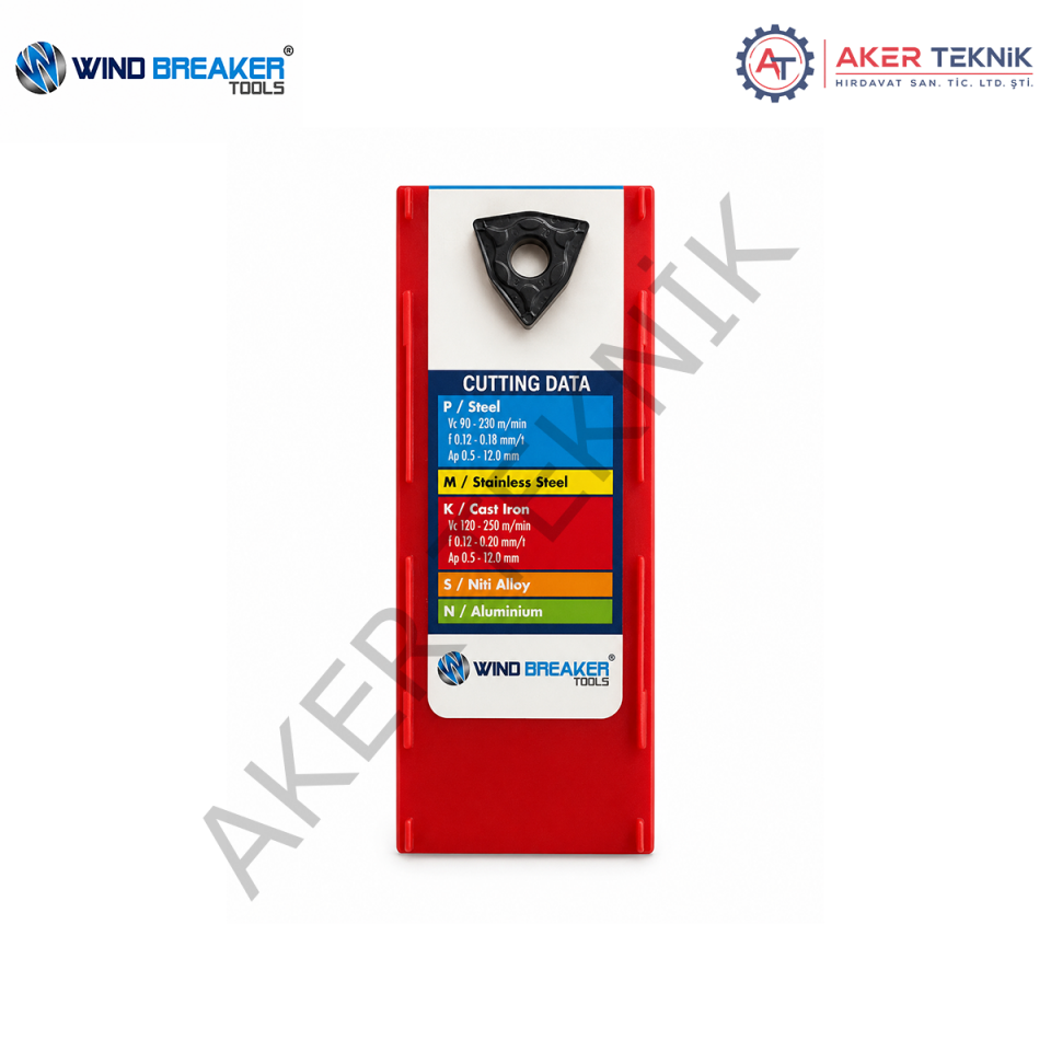 WİND BREAKER TOOLS WNMG080408 MD