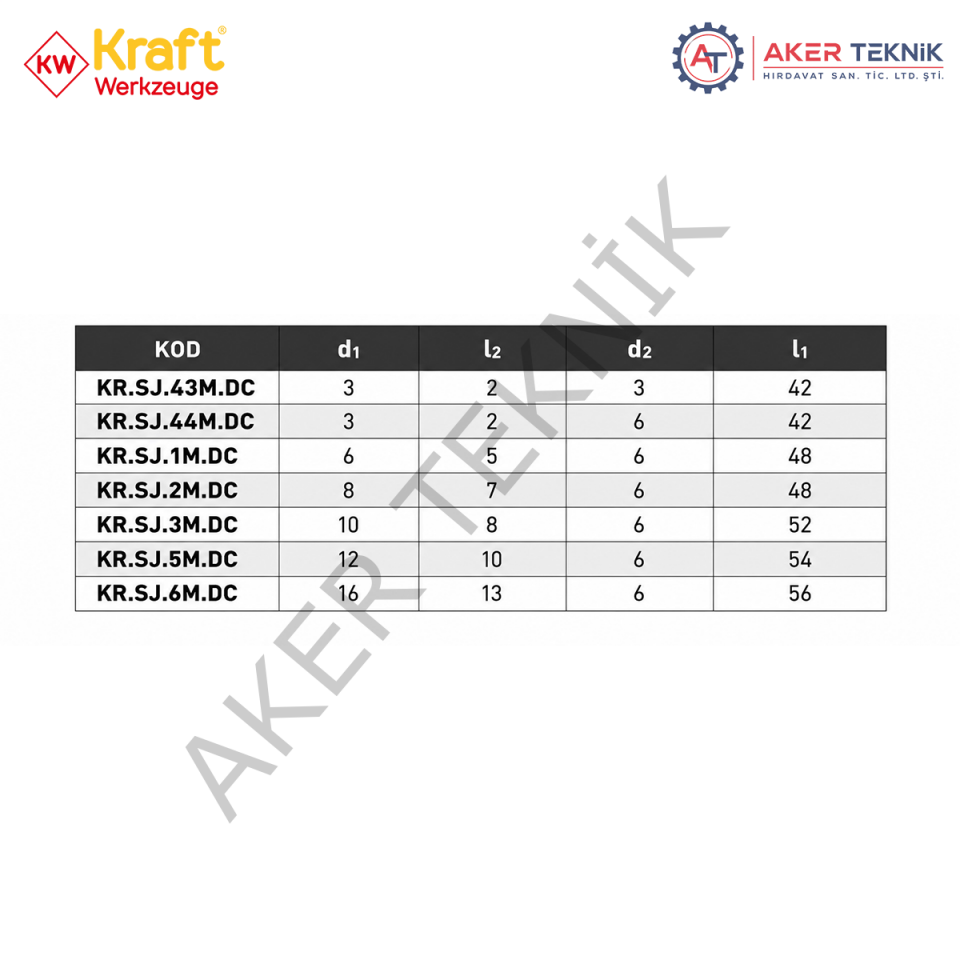 KRAFT SJ Karbür Kalıpçı Frezesi