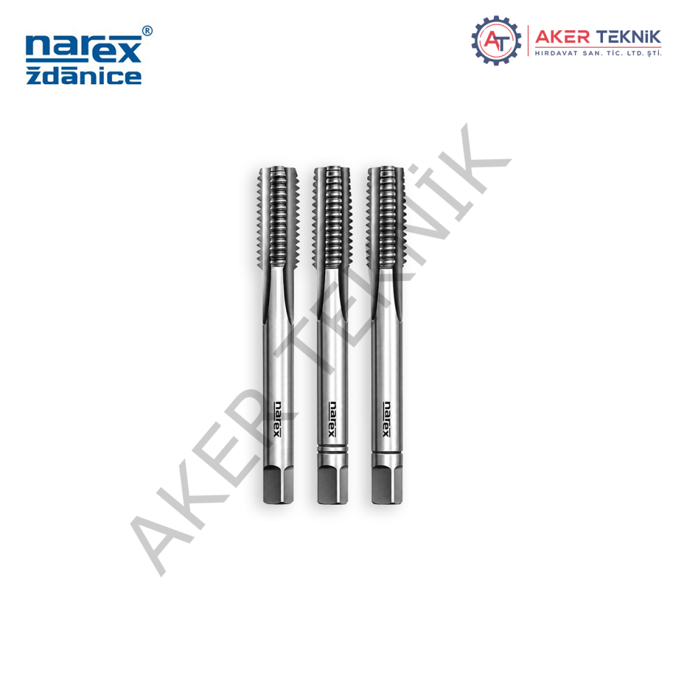WS DIN 352 3LÜ EL KILAVUZ TAKIMI BSW 1/2'' X 12